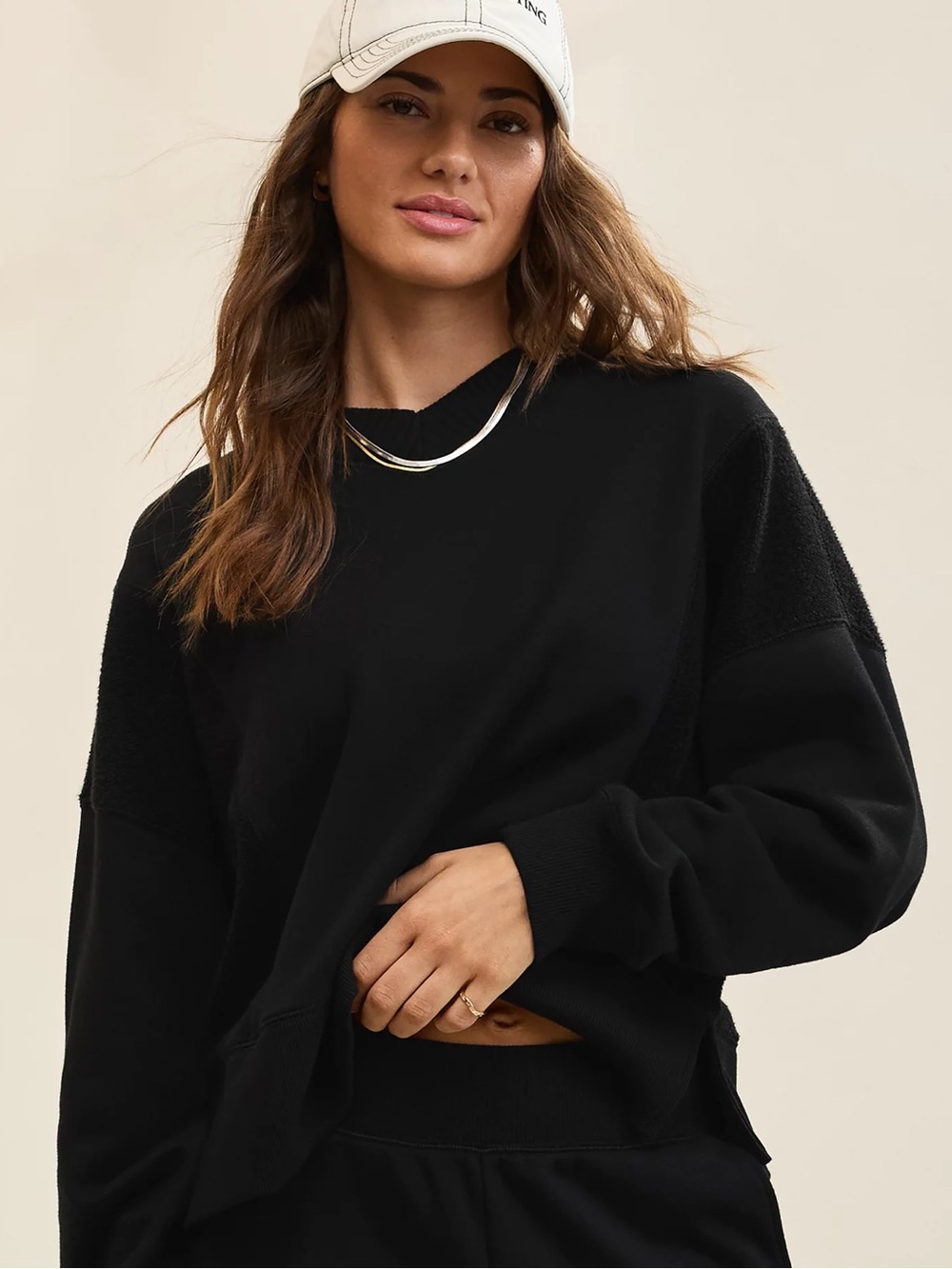 77. | Aerie | Après-Chill sweatshirt | S